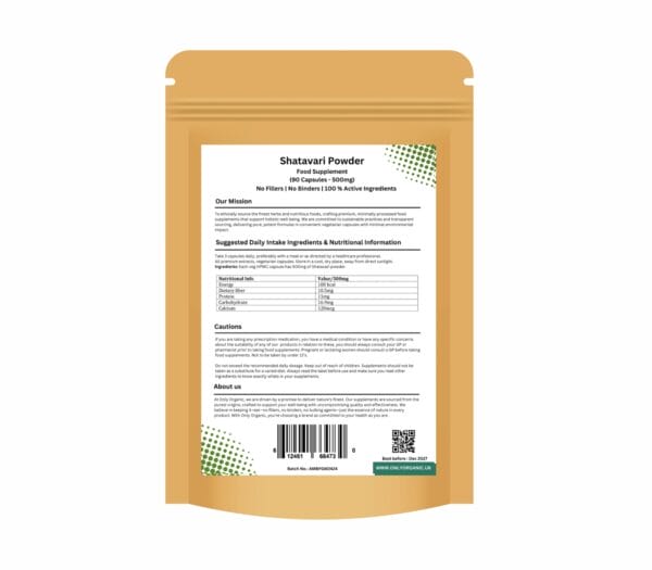 shatavari powder capsules